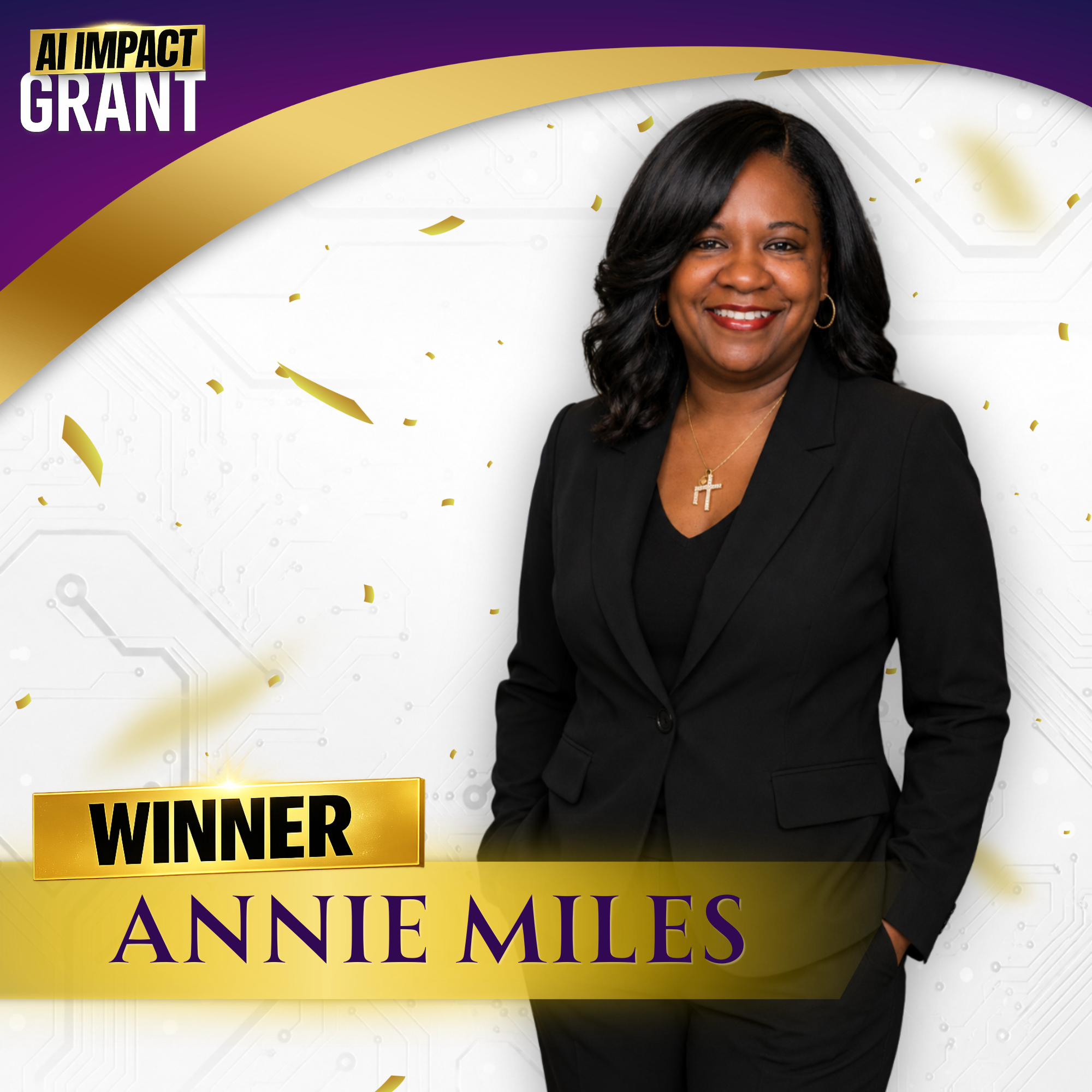 Annie Miles, AI Impact Grant winner