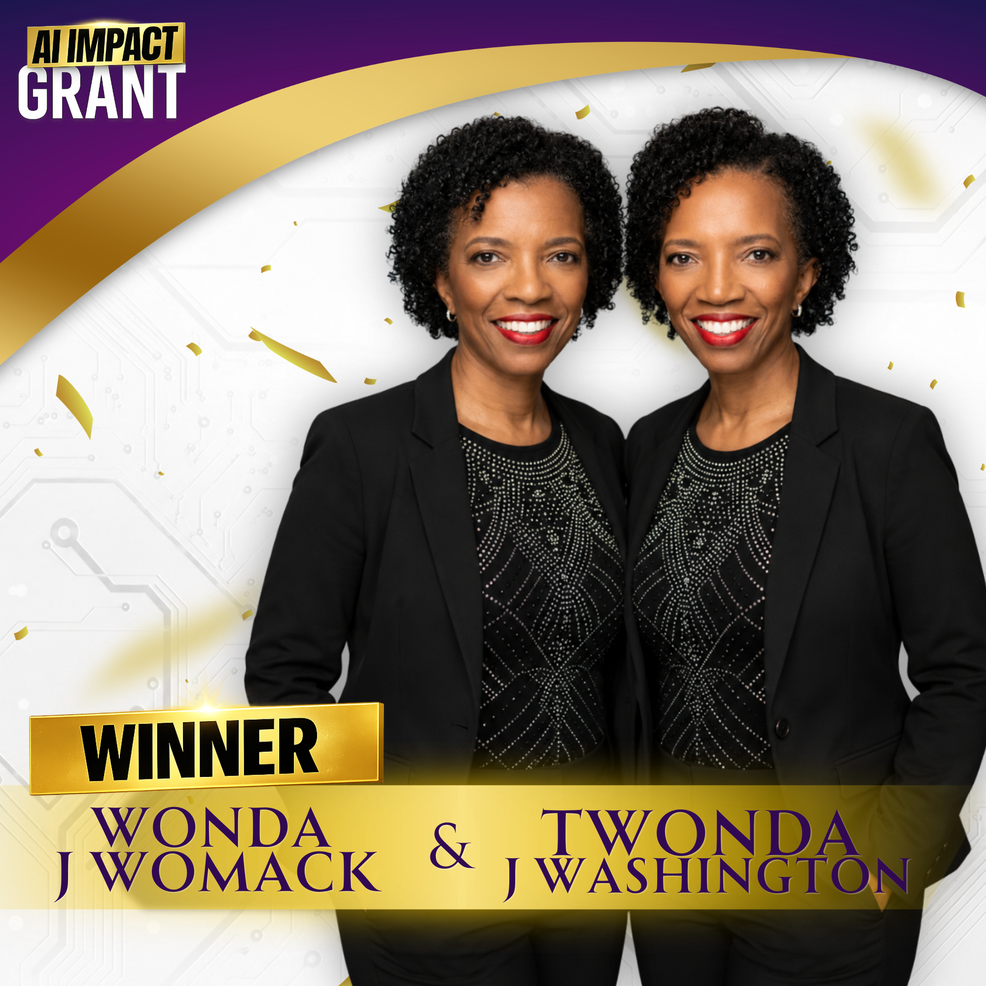 Wonda J Womack & Twonda J Washington, AI Impact Grant winner